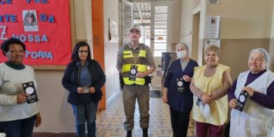 Brigada Militar participa de operação nacional em combate à violência contra mulher em São Lourenço do Sul 