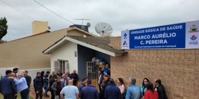 UBS Marco Aurélio Colvara Pereira é inaugurada no bairro Siá Juliana em Camaquã