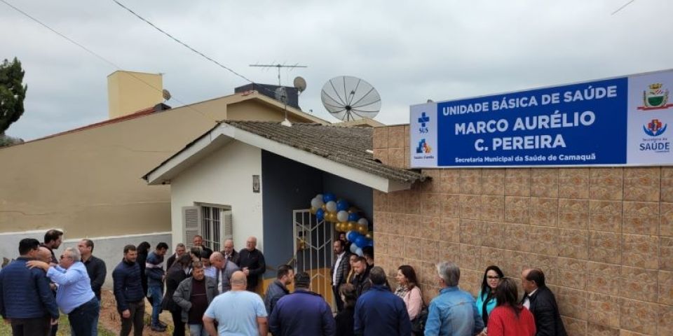 UBS Marco Aurélio Colvara Pereira é inaugurada no bairro Siá Juliana em Camaquã