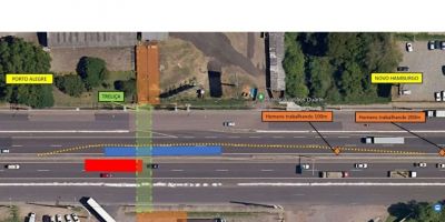 Dnit alerta para bloqueios na BR-116 em Esteio no próximo sábado (9)