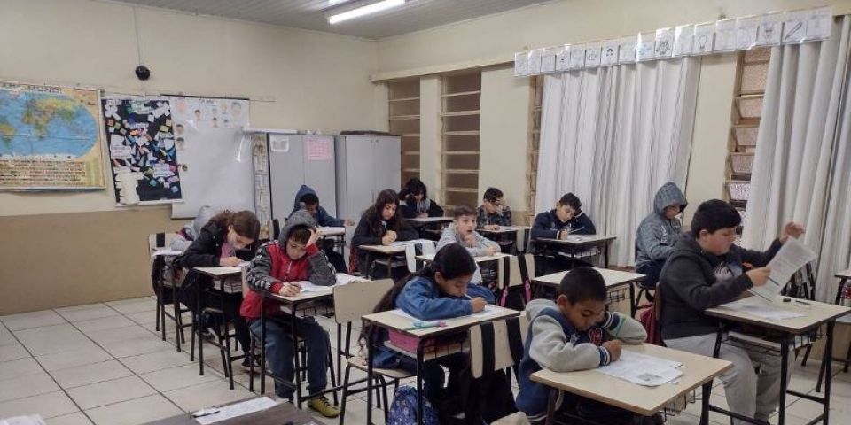 Alunos da Rede Municipal de Ensino de Camaquã participam do Avalia Rede