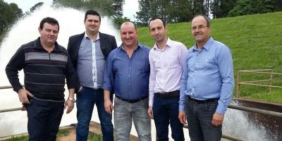 Vereadores camaquenses visitam as barragens Passo da Maria Ulguim e Arroio Duro 