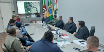 Governo realiza reunião de monitoramento das chuvas em Camaquã