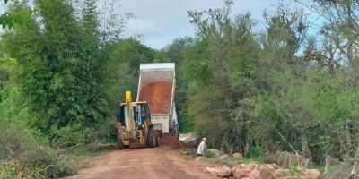 Prefeitura de Camaquã começa recuperação de pontes danificadas pelas chuvas