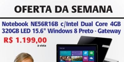 Publicidade: oferta da semana na PC Informática