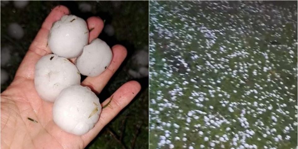 VÍDEO: municípios da Região Sul do RS são atingidos por fortes tempestades de granizo