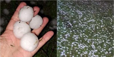 Tempestades de granizo causam estragos e deixam centenas de casas danificadas em Camaquã e Região