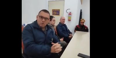 Equipes visitam Santa Rita do Sul e trabalham para amenizar impactos da enchente em Arambaré