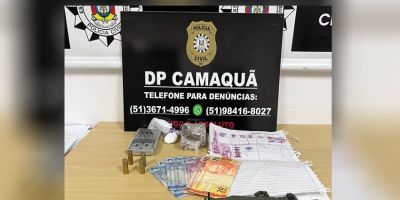 Traficante é preso em flagrante no bairro Ouro Verde em Camaquã