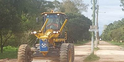 Prefeitura de Tapes intensifica trabalho de recuperação da infraestrutura na área urbana e rural