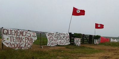 MST invade fazenda em São Lourenço do Sul na manhã desta segunda
