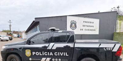 Polícia Civil cumpre mandado contra o tráfico de drogas no Presídio de Camaquã