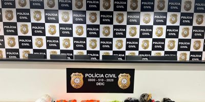 Operação policial prende quadrilha responsável por roubos a empresas de construção civil no RS