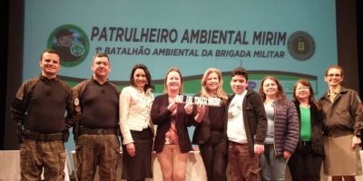 Alunos da EMEF Ana Tomázia se formam no Programa Patrulheiro Ambiental Mirim em Camaquã