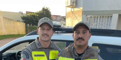 Brigadianos salvam vida de bebê com 22 dias em São Lourenço do Sul 