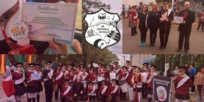 Banda Municipal Integração de Sentinela do Sul se destaca em evento de bandas e fanfarras na Fronteira Oeste