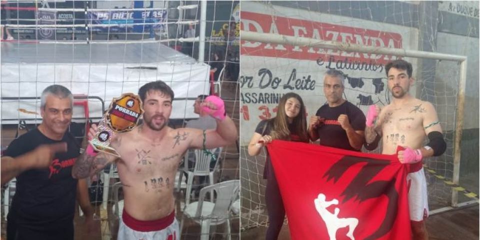 Camaquense conquista título no 1º Porrada Fight Show, em Pelotas