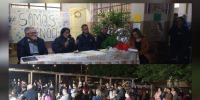 Encontro entre Coordenadoria Estadual, comunidade e autoridades debate sobre municipalização da EEEF Manoel da Silva Pacheco em Camaquã