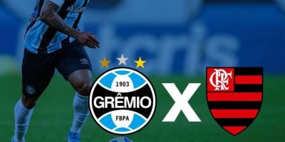 Em momentos opostos, Grêmio e Flamengo se enfrentam nesta quarta-feira pelo Brasileirão