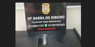 Mulher é presa com celular furtado de funcionária da Assistência Social de Barra do Ribeiro