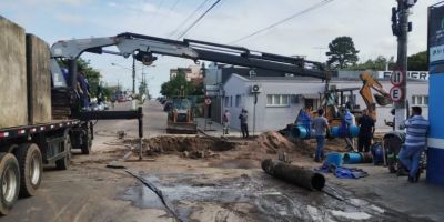 Obra de melhoria de rede da Corsan causa instabilidade no abastecimento de água e afeta cerca de 1,1 mil residências em Camaquã