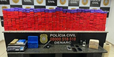 Polícia Civil realiza apreensão de drogas no interior do RS 