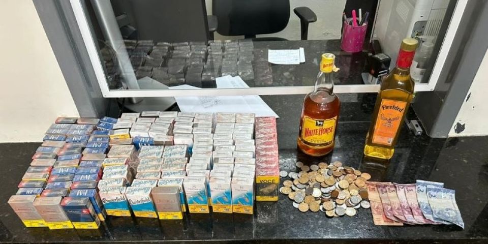 Homem é preso com produtos furtados de comércio em São Lourenço do Sul