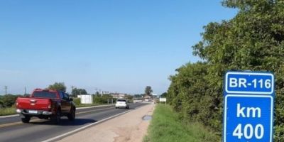 BR-116 entre Camaquã e Eldorado do Sul recebe serviços de manutenção do Dnit