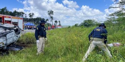 PRF participa de simulado de acidente com múltiplas vítimas em Guaíba