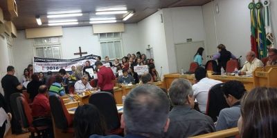 Líder do governo mantém projeto de lei contra a posição dos trabalhadores em Camaquã