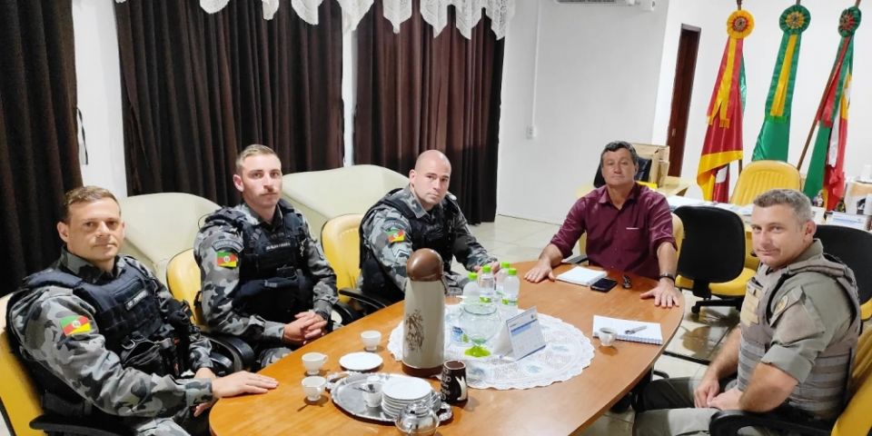 Amaral Ferrador recebe reforço da Brigada Militar