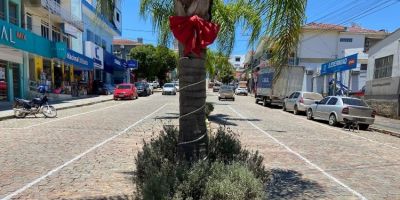 Prefeitura adota estacionamento duplo para otimizar espaço durante as festividades de Ano Novo em Dom Feliciano