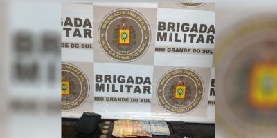 Brigada Militar prende homem por tráfico de drogas em Camaquã