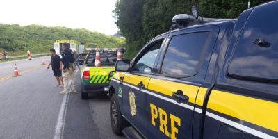 Motociclista morre após colidir na lateral de carreta na BR-392 em Canguçu