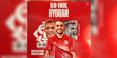 Inter anuncia a contratação do meio-campista Hyoran, ex-Atlético-MG