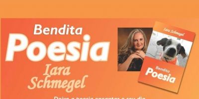 Iara Schmegel lança 'Bendita Poesia' na Feira Municipal do Livro de Camaquã