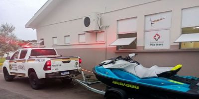 Homem é preso em Guaíba por receptação de jet ski furtado