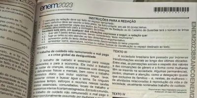 PF investiga vazamento da redação do Enem 2023 em redes sociais