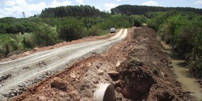 Cristal faz obra de contenção junto ao arroio Palanque