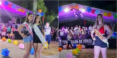 Rainhas do Carnaval e Musas do Praiano são escolhidas após concurso em Amaral Ferrador