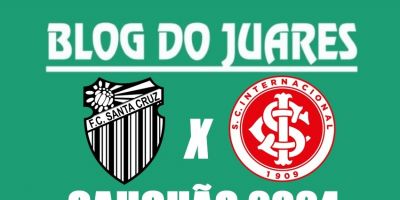 Buscando primeira vitória fora de casa, Inter joga contra o Santa Cruz pelo Gauchão 