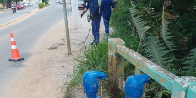 Corsan instala equipamento na rede para evitar rompimentos e perdas de água em Camaquã   