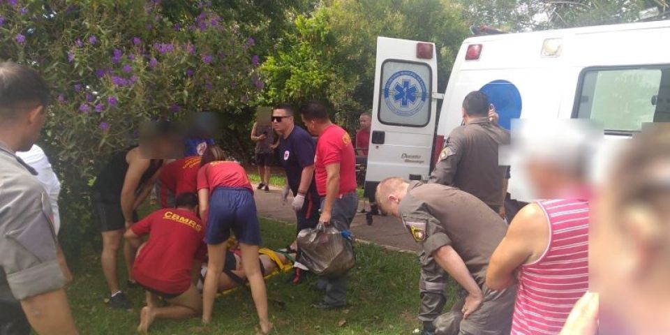 Mulher é resgatada de afogamento no arroio Duro em Camaquã