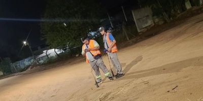 Corsan inspeciona vazamentos ocultos no bairro Carvalho Bastos, em Camaquã