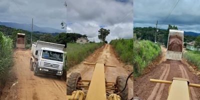 Estada do Campestre recebe patrolamento e encascalhamento em Camaquã