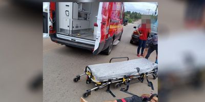 Idoso é atropelado por motocicleta e morre no hospital em Encruzilhada do Sul