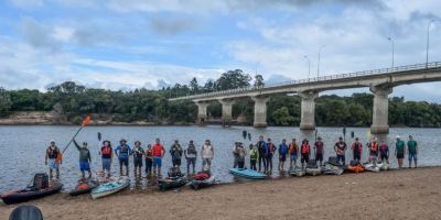 Festival de Canoagem reúne participantes de diversas cidades em Cristal