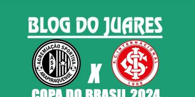 Sem Valencia, Inter joga partida decisiva pela Copa do Brasil contra o ASA   