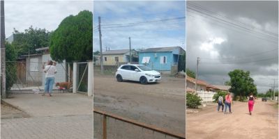 Equipes realizam levantamento em bairros afetados por alagamento após chuva volumosa em Camaquã