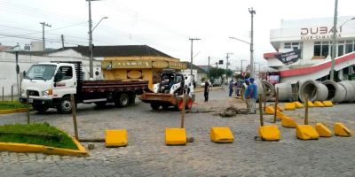Começam as obras de drenagem na Vila Nova em Camaquã